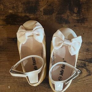 Jelly beans size 5 ballet flats with adjustable strap